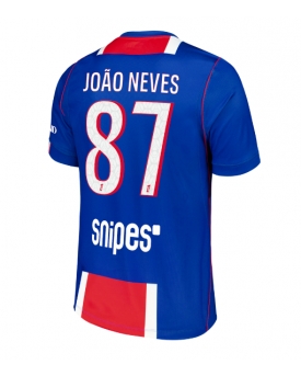 Billige Fotballdrakt Paris Saint-Germain Joao Neves #87 Replika Hjemmedrakt 2026-27 Kortermet Billige Fotballdrakt Paris Saint-Germain Joao Neves #87 Replika Hjemmedrakt 2026-27 Kortermet